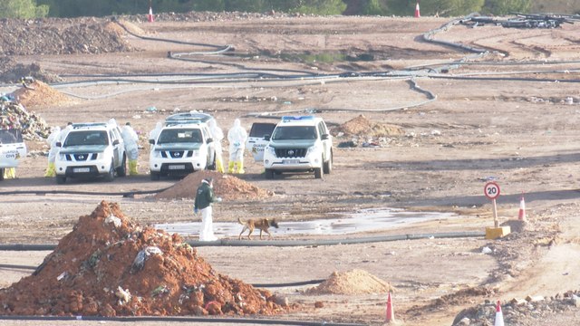 G.Civil busca en el vertedero de Dos Aguas los restos de Marta Calvo
