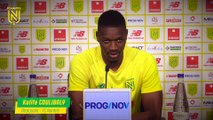 Kalifa Coulibaly avant Nîmes Olympique - FC Nantes