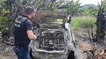 Carro de motorista de aplicativo é incendiado em Cariacica