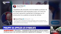 Retraite: Edouard Philippe va appeler les syndicats 