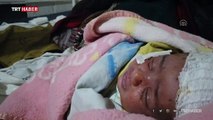 İdlibli Gadir bebek, Rus bombalarına inat yaşama tutundu