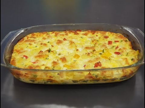 Rreze Dielli 20 Nentor 2019 - Të Gatuajmë me Znj Vjollca P.1 - Patate me perime dhe vezë në furrë