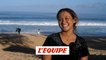 la réaction de Vahine Fierro à l'annonce du surf à Tahiti aux JO 2024 - Adrénaline - Surf
