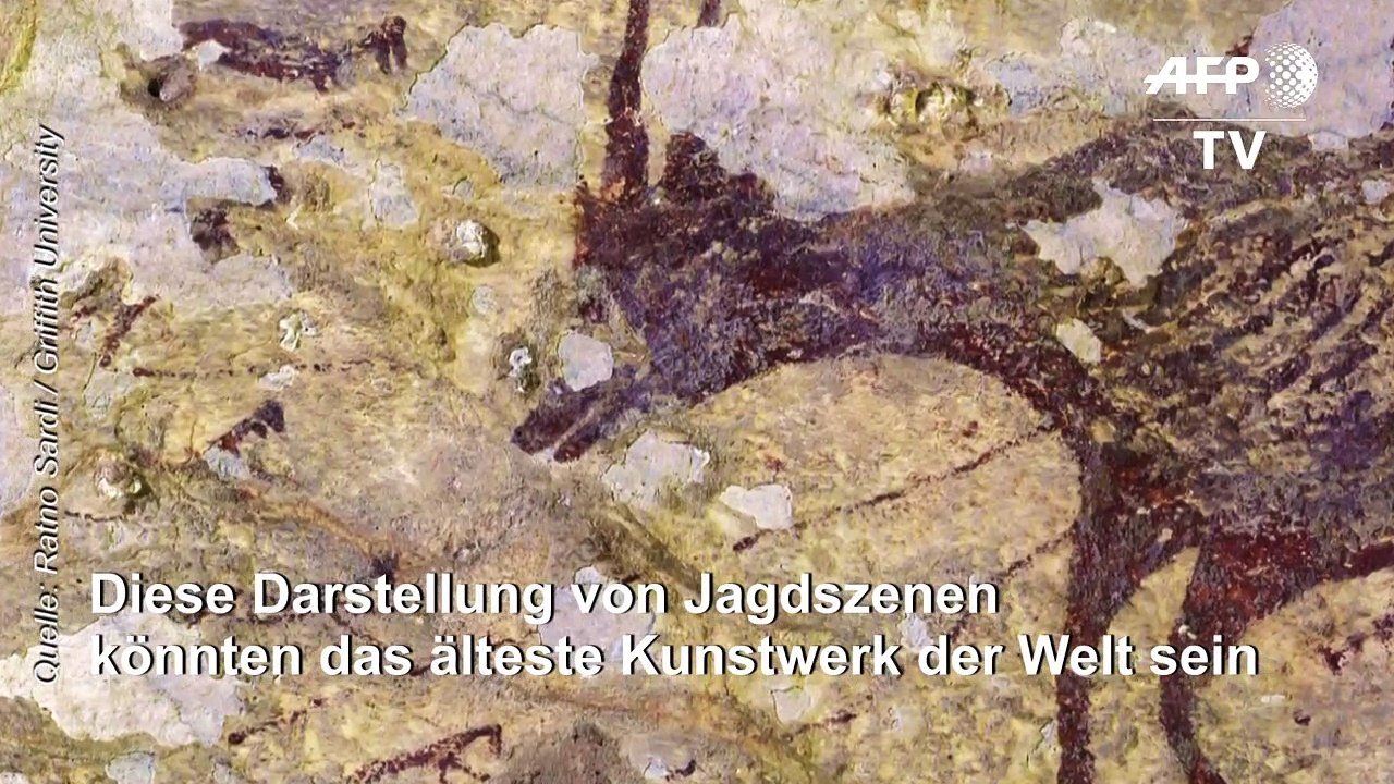 Ältestes Kunstwerk der Welt entdeckt
