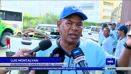 Siguen los trabajadores del IDAAN en la Roosbelt - Nex Noticias
