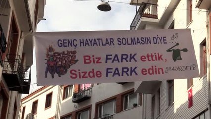 Üsküdar'da motosikletlilerin trafikte fark edilmesi için etkinlik düzenlendi
