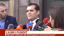Report TV - Sapo u shkarkua/ Veprimi i parë i Besnik Muçit që nuk e njeh vendimin e Vettingut