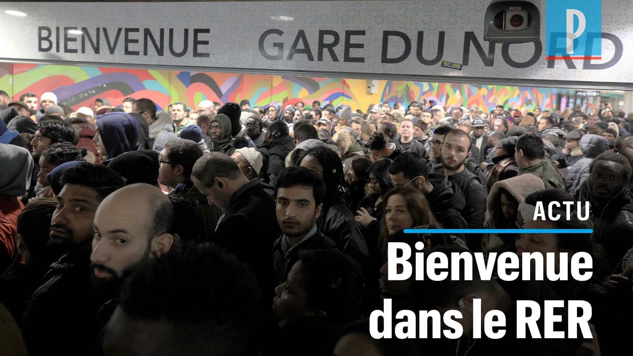 Accouchement , quais et trains bondés... La folle journée des passagers du RER