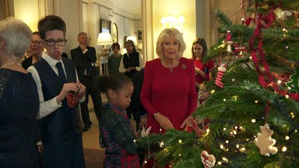 Duchess of Cornwall invites children into Clarence House