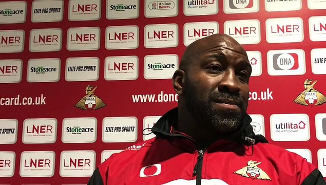 Doncaster Rovers manager Darren Moore on Niall Ennis and Jon Taylor ahead of the trip to AFC Wimbledon