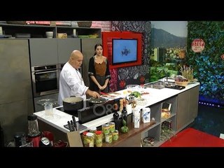 Kafsho #34 - "Makarona orzo (Kritharaqi) me pulë" dhe "sallatë me lulelakër"