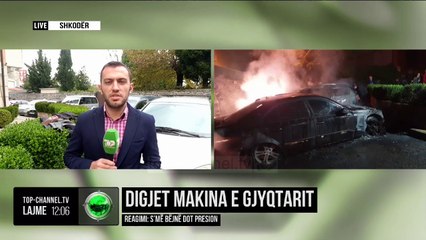 Digjet makina e gjyqtarit/ Reagimi: S’më bëjnë dot presion