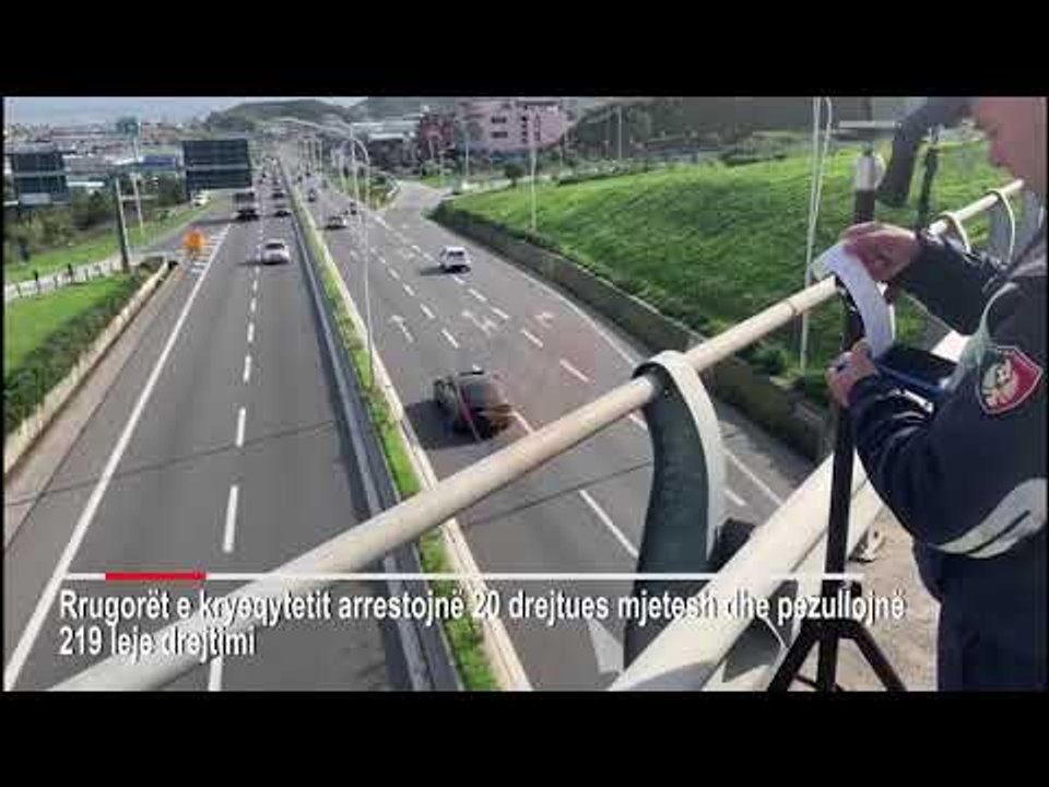 Aksioni i policise rrugore, arrestohen 20 drejtues dhe pezullohen 219 patenta