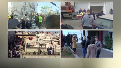 Ora News - Momenti kur një person nxirret i gjallë nga rrënojat