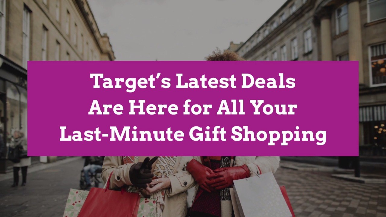 Target’s Latest Deals Are Here for All Your Last-Minute Gift Shopping