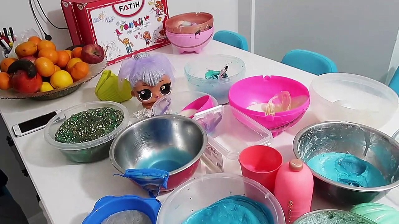 ÇÖPLÜK SLİME CHALLENGE! SLİME'LARIMI ÇÖPE ATIYORUM, SLİME ÇORBASI, ÇÖPLÜK SLİME Bidünya Oyuncak