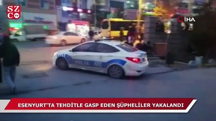 Esenyurt’ta kurusıkı tabancayla tehdit ederek telefon gasp ettiler
