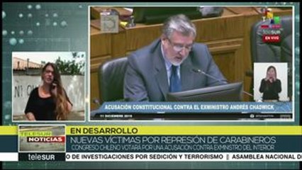 Chile: avanza votación contra el exministro Andrés Chadwick