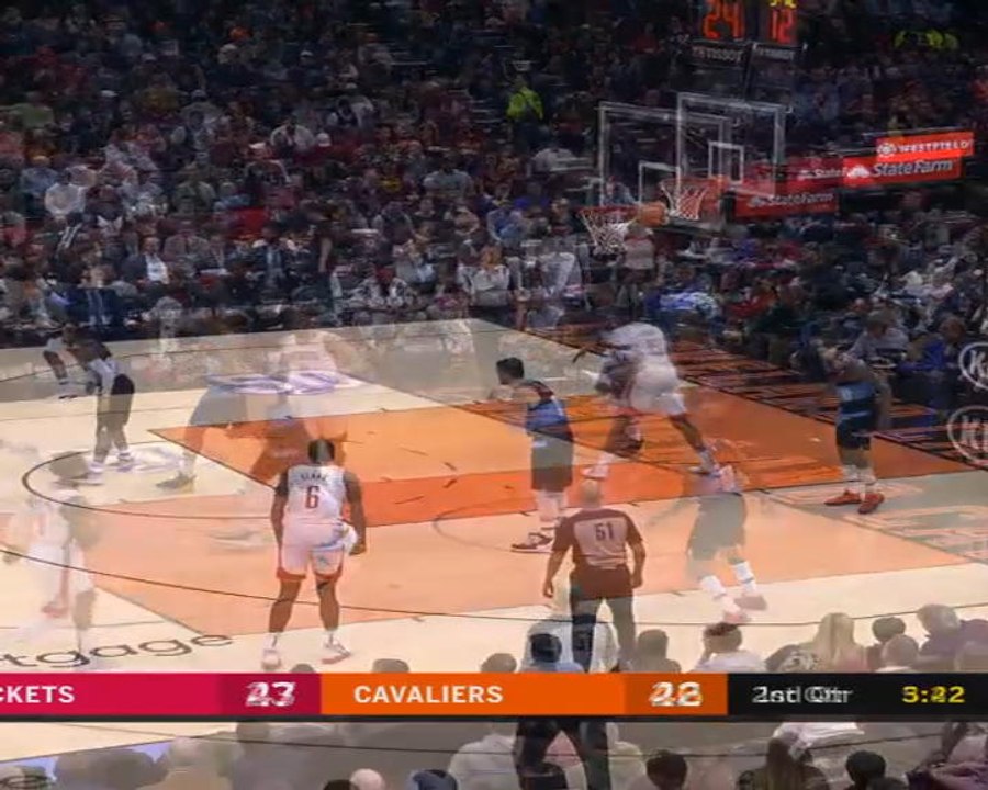 كرة سلة: أن بي آي: 55 نقطة لهاردن تقود روكتس للتغلب على كافالييرز