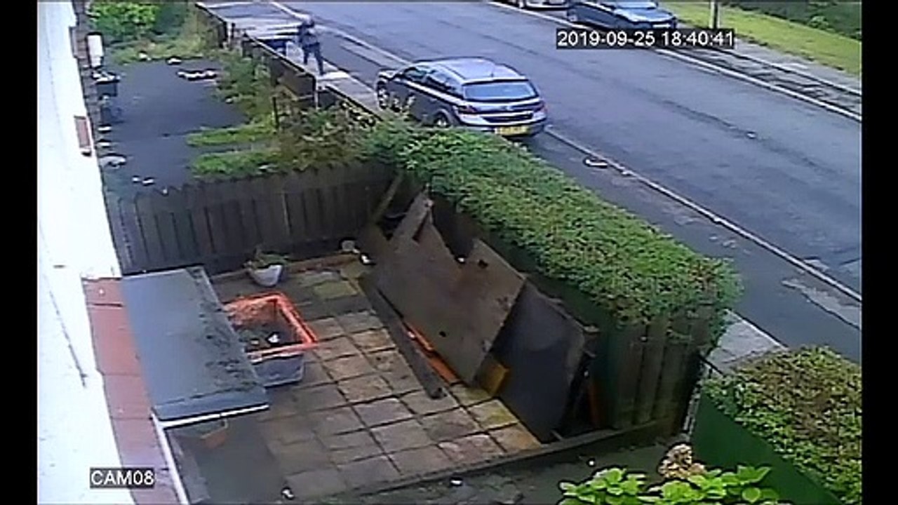 Marsden entering house and fleeing scene of hit-and-run