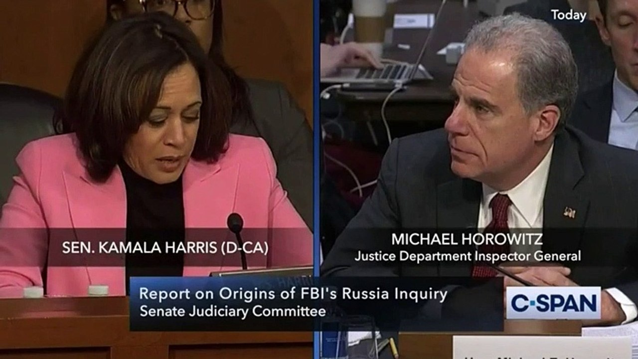 Kamala Harris Calls For Investigation Of Attorney General William Barr