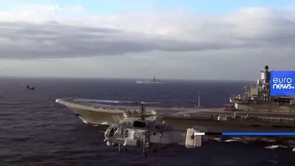 تنها ناو هواپیمابر روسیه دچار حریق شد