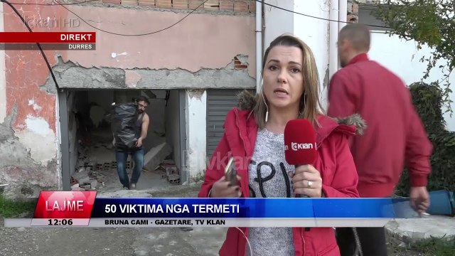 Banoret e Durresit rrezikojne koken, futen ne pallatet e rrezikshme per te nxjerre mobiljet