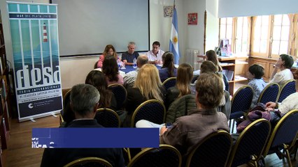 Reconocimiento por el Lobo de Mar para Fernando Rodriguez de la Videoteca Universitaria UNMdP