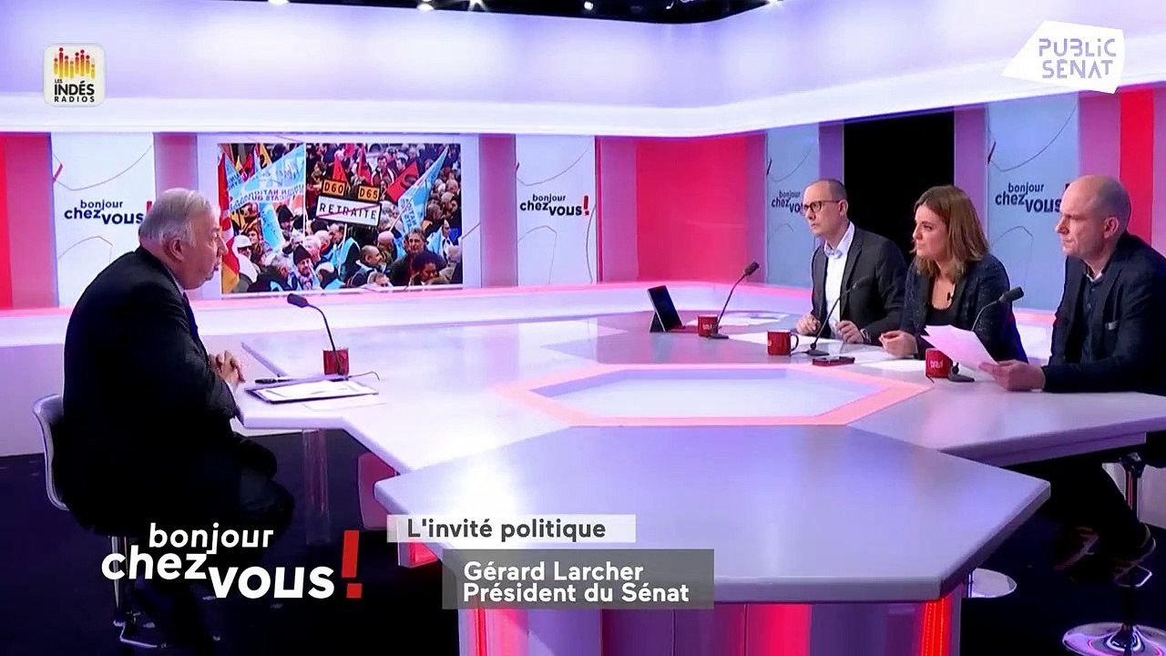 12.12.2019 - Gérard Larcher est l'invité d'Oriane Mancini