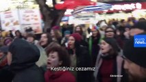 'Las Tesis' protestosuna Ankara'da polis engeli