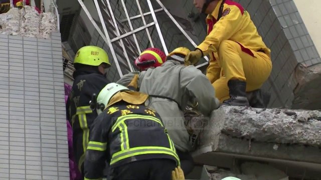 Tajvan/ Tërmeti që shkaktoi 117 të vdekur dhe qindra të plagosur, nën pranga ndërtuesit e banesave