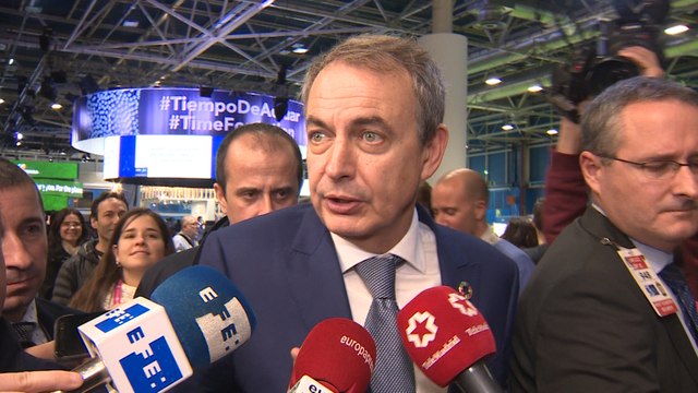 Zapatero confía en la negociación con ERC y la aplaude