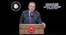 Cumhurbaşkanı Erdoğan çok sert 'Nobel' çıkışı: Kaleminden kan damlayan birisine Nobel Ödülü verildi