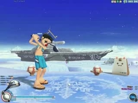 pangya ice-cannon trou 7 HIO toma