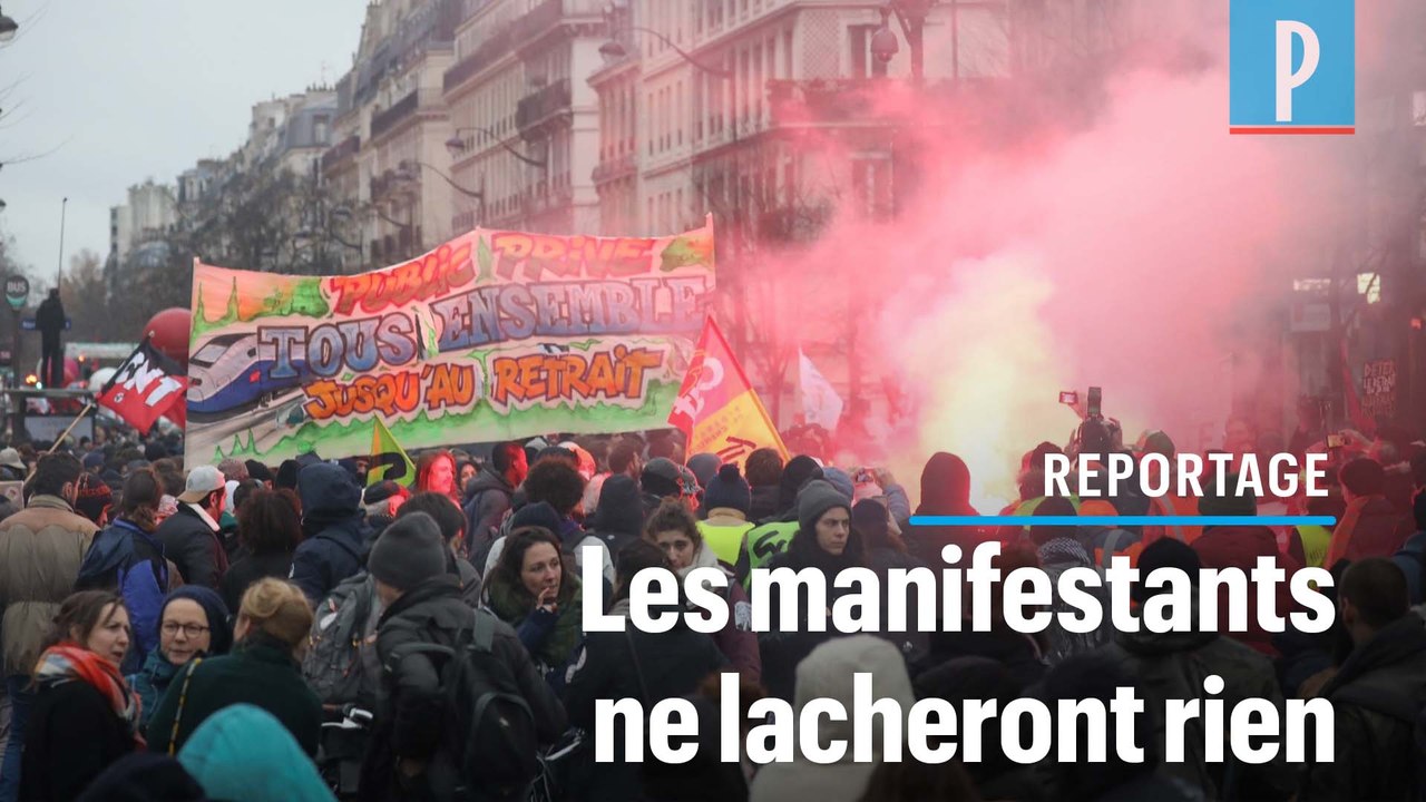 Manifestation à Paris : « On est parti pour défiler jusqu'en janvier »