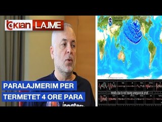 Paralajmerim per termetet 4 ore para, testimet nga Universiteti i Bukureshtit