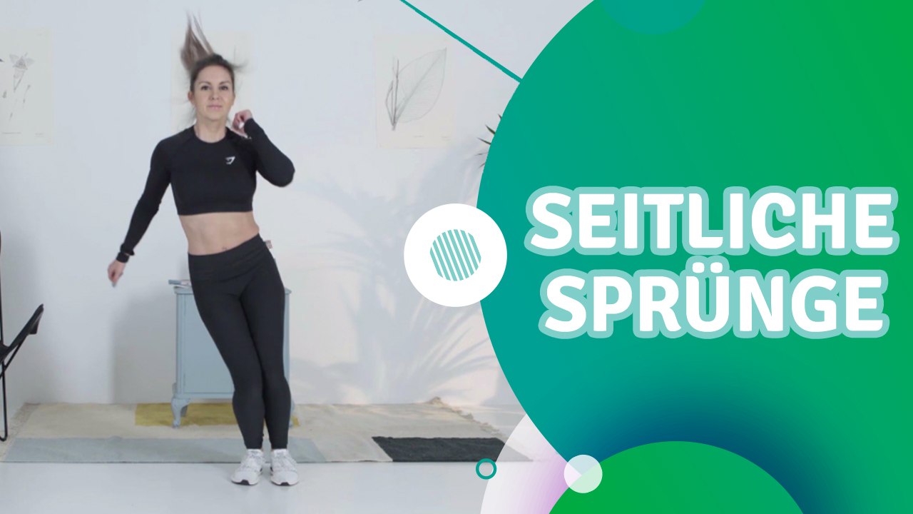 Seitliche Sprünge - Du Bist Fit