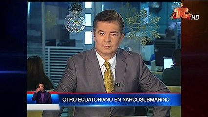 Otro ecuatoriano capturado en mares internacionales en narcosubmarino