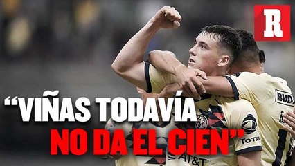 A Viñas le falta para dar el 100%