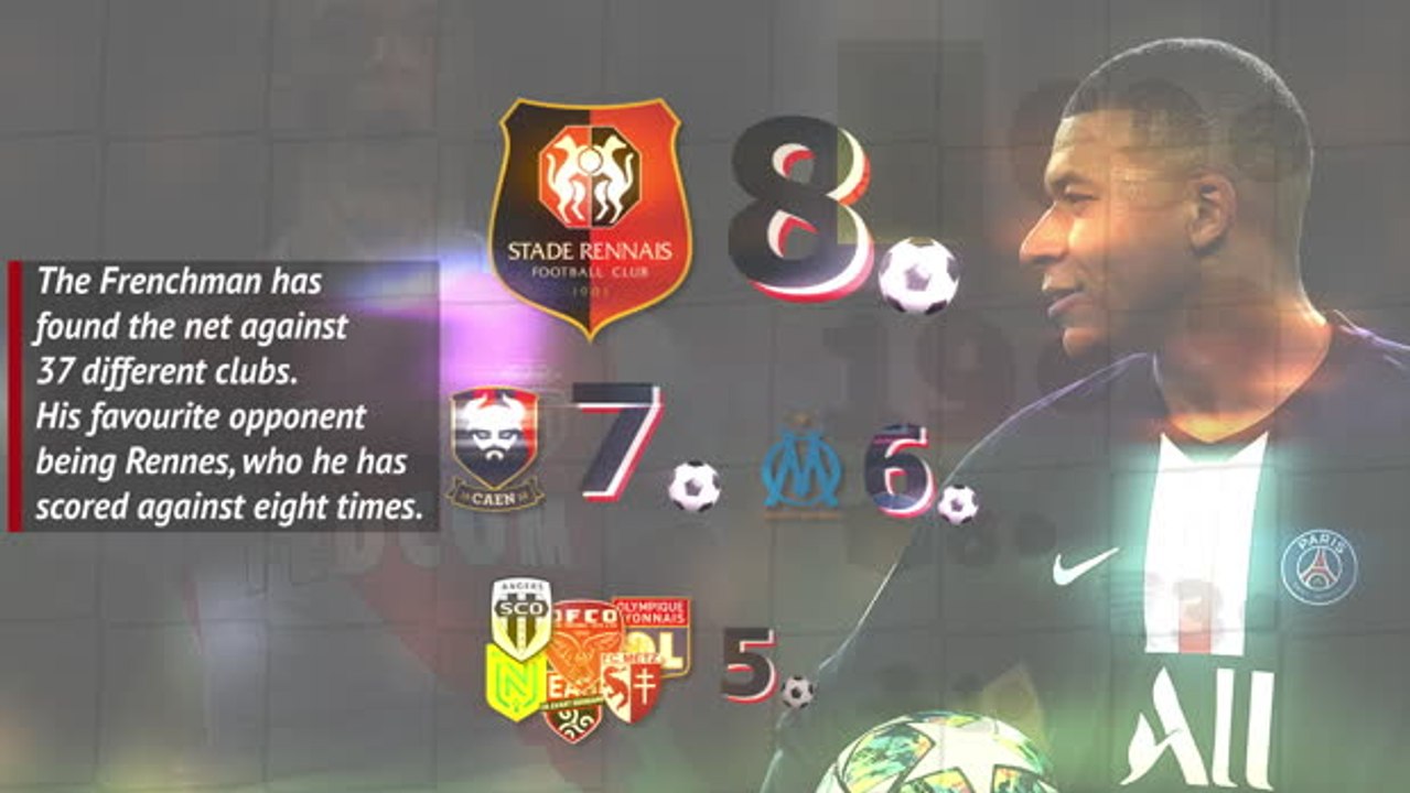 Mbappe's tonne up
