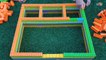 Learn Colors With Blocks and Small Cars Toys Excavator Dump Truck