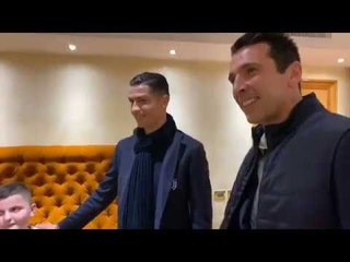 I shpëtuan tërmetit/ Surpriza për Alesjon dhe Aurelin, takohen me Ronaldon dhe Buffon