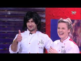 Hell's Kitchen 2 - Rezarti vendos paruke dhe lyen buzet për tu përshtatur me vajzat