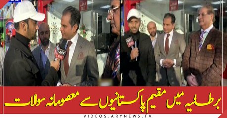 Waseem Badami's "Masoomana Sawalaat" from Pakistanis based in the UK