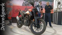 KTM 390 Adventure Unveiled | First Look & Walk Around | Specs, Features & Other Details