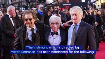 'The Irishman' and 'Once Upon a Time in Hollywood' to Battle It out at SAG Awards