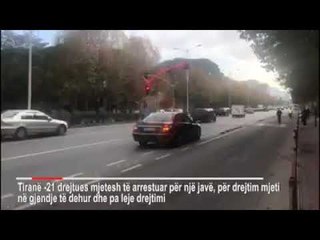 Download Video: Ora News - Arrestohen 21 shoferë, policia bën apel: Kujdes pranë shkollave!