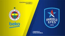Fenerbahce Beko Istanbul - Anadolu Efes Istanbul Highlights | Turkish Airlines EuroLeague, RS Round 13