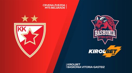 Crvena Zvezda mts Belgrade - KIROLBET Baskonia Vitoria-Gasteiz Highlights | EuroLeague, RS Round 13