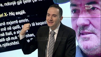 Salianji në Top Talk: Pranon bashkëpunimin me "Babalen".Gazetari Jetmir Olldashi nën mbrojtjen e PD
